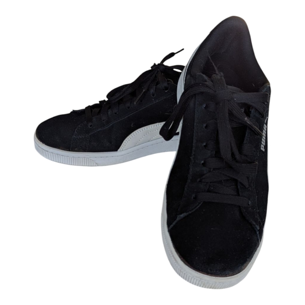 Puma Vikky 2 Black and White Sneakers